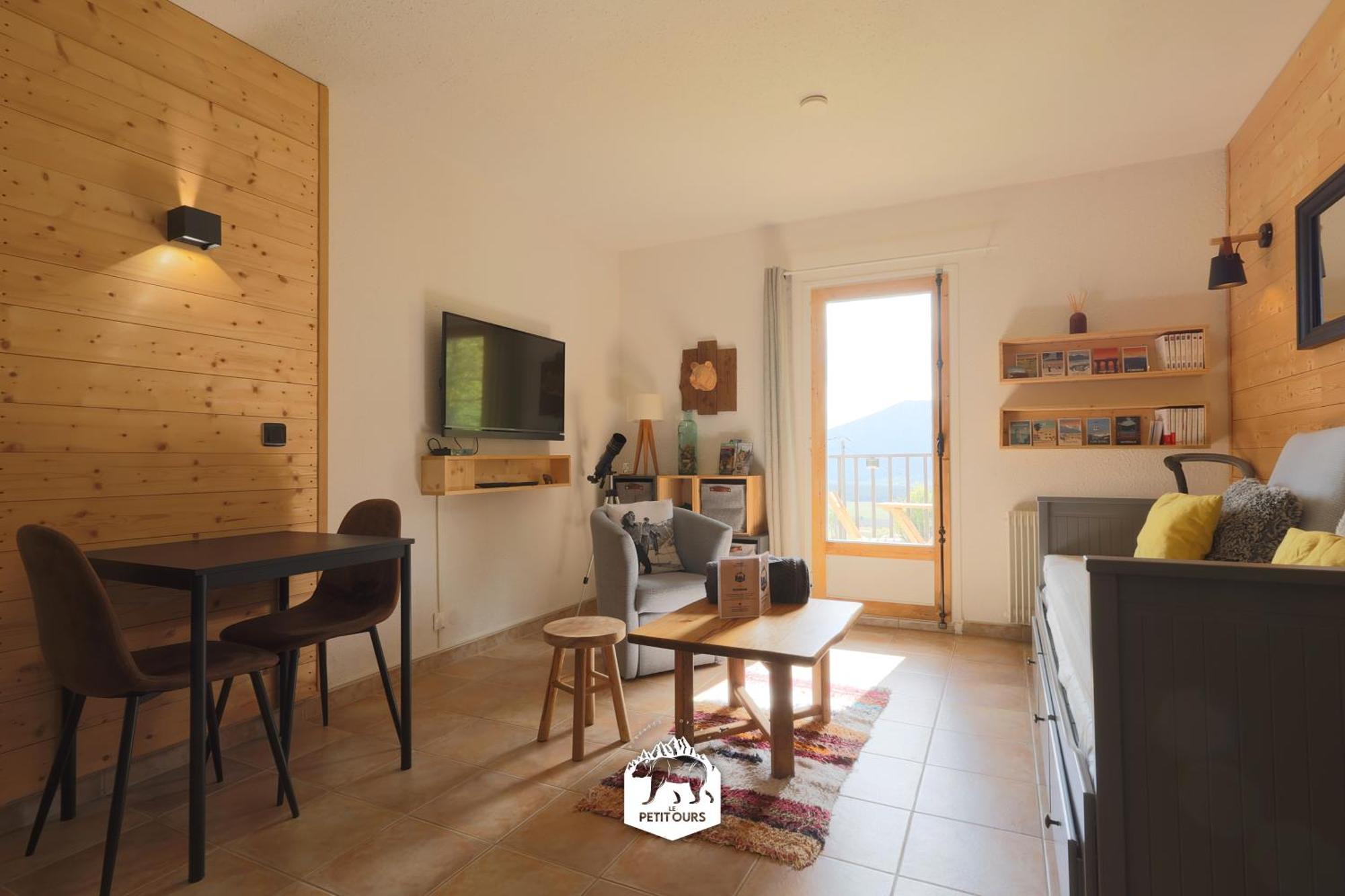 Le Petit Ours & Le Petit Cerf - Studios Vue Lac & Montagnes เลส์ อองเจลส์ ภายนอก รูปภาพ