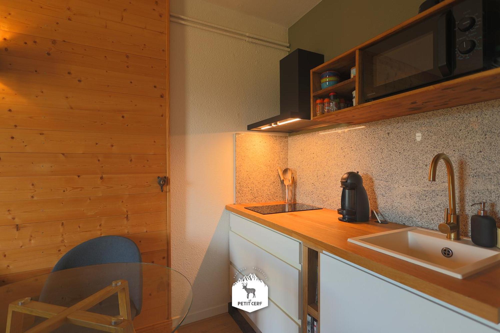 Le Petit Ours & Le Petit Cerf - Studios Vue Lac & Montagnes เลส์ อองเจลส์ ภายนอก รูปภาพ