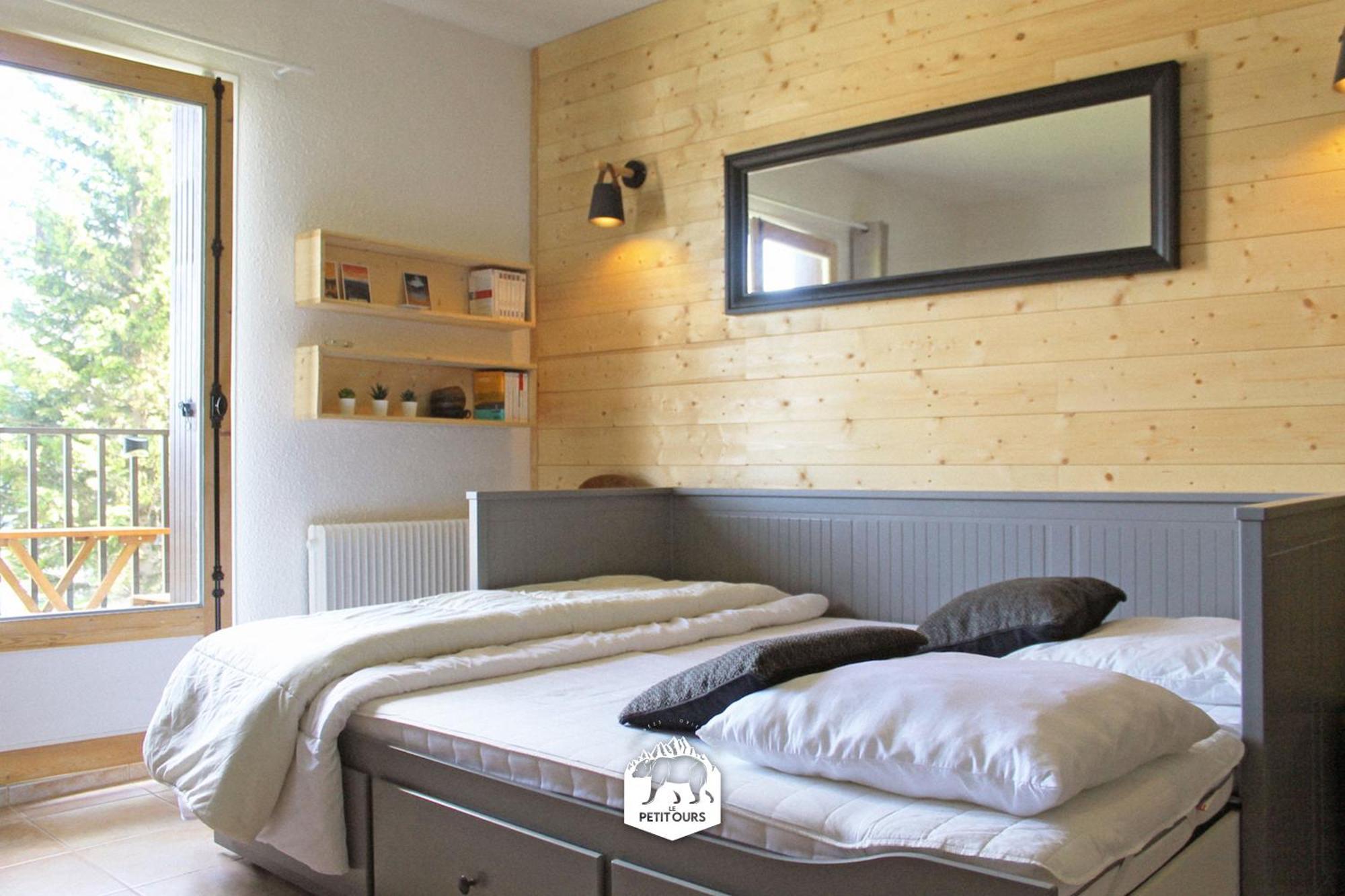 Le Petit Ours & Le Petit Cerf - Studios Vue Lac & Montagnes เลส์ อองเจลส์ ภายนอก รูปภาพ